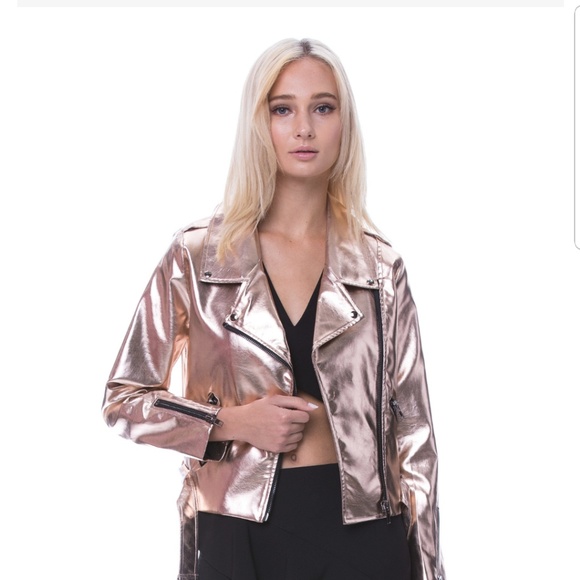 English Factory "On The Town" Moto Jacket sz M - Picture 2 of 4